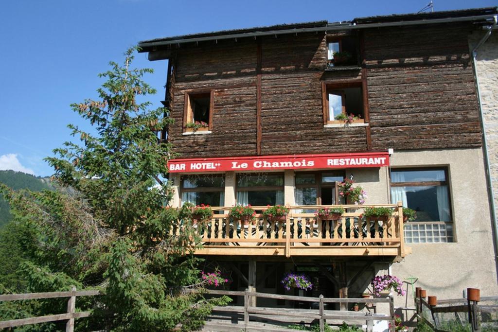 Hotel Le Chamois Logis Molines-en-Queyras Exterior foto